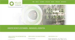 Desktop Screenshot of koller-partner.de