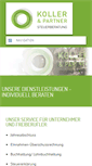 Mobile Screenshot of koller-partner.de